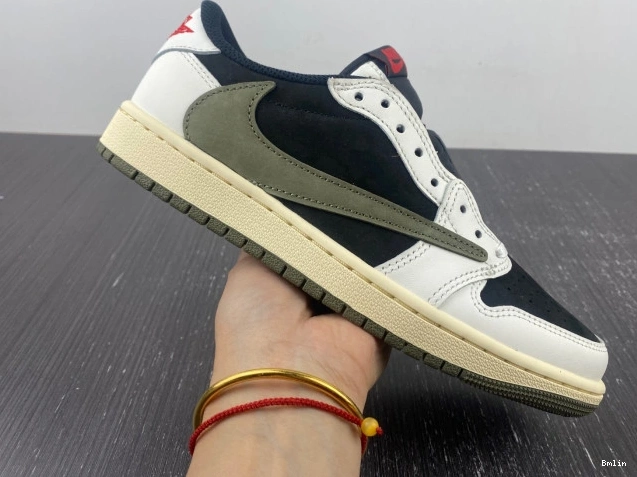 Bmlin Air Olive x OG Travis 1 DZ4137-106 Low WMNS Jordan Scott 0718